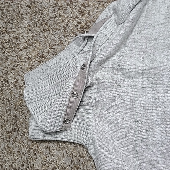 GAP Snap Neck Long Sweater - Picture 3 of 6
